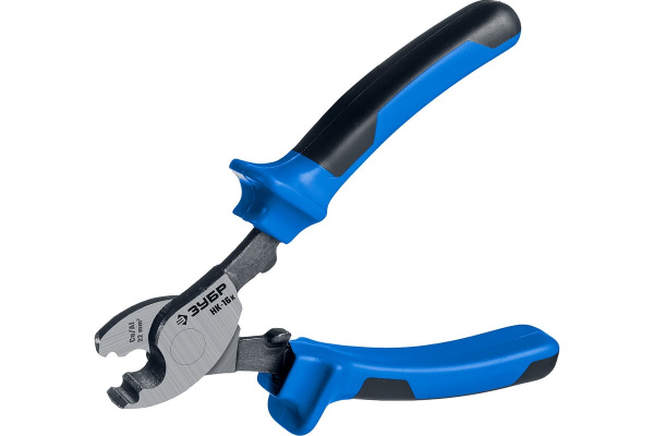 Кабелерез ЗУБР НК-16K, d 9 мм, 165 мм, 2-к рукоятки, Профессионал (23344-16)