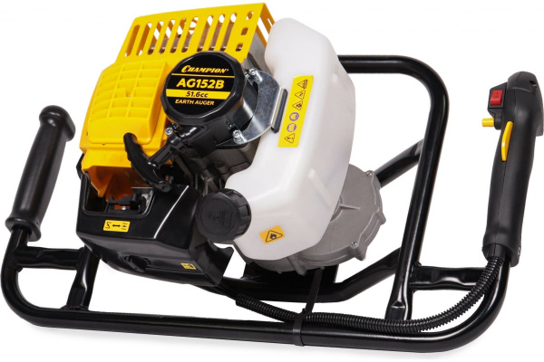 Мотобур Champion AG152B (1.46кВт/1.99лс, без шнека, шнек до 200мм) 9.2кг