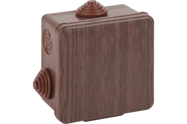 Коробка распаечная ЭРА Дуб 100х100х50 IP54