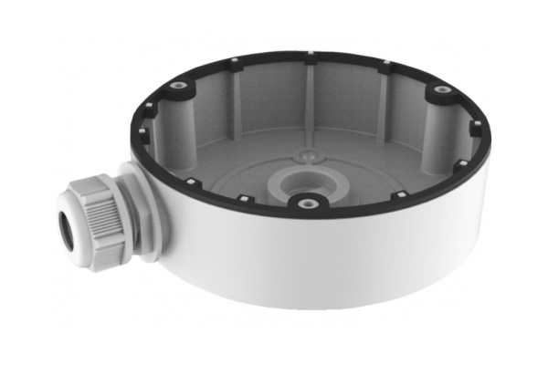 Коробка монтажная Hikvision, белая, для купольных камер, алюминий DS-1280ZJ-DM8