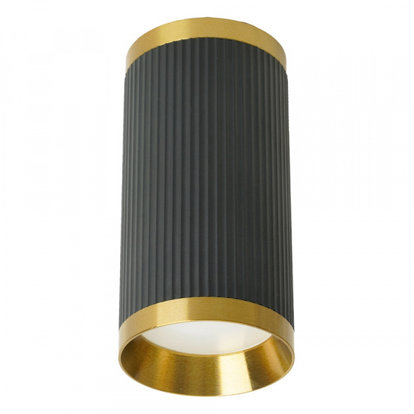 Светильник накладной Feron спот под лампу GU10/MR16 черный/античное золото 55x55x100 ML190 GATSBY