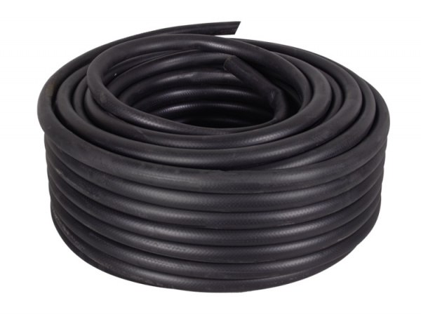 Шланг резиновый армированный, 19х25-1,0 - ВГ. (ТЭП), бухта 50 м (чёрный) Вихрь