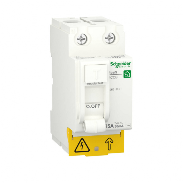 Устройство защитного отключения УЗО 1Р+N 25А 30mA Resi9 System Electric
