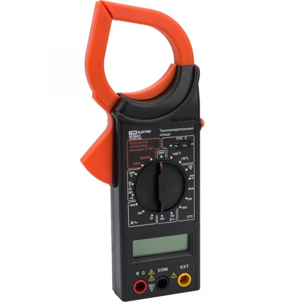 Клещи токоизмерительные М266C МастерЭлектрик TDM