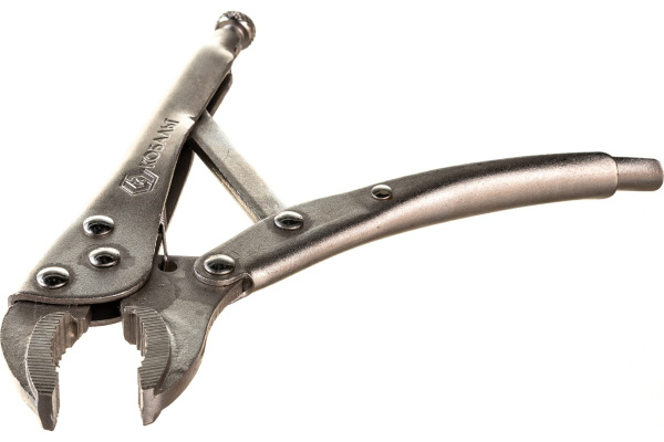 Зажим ручной КОБАЛЬТ 180мм овальные губки