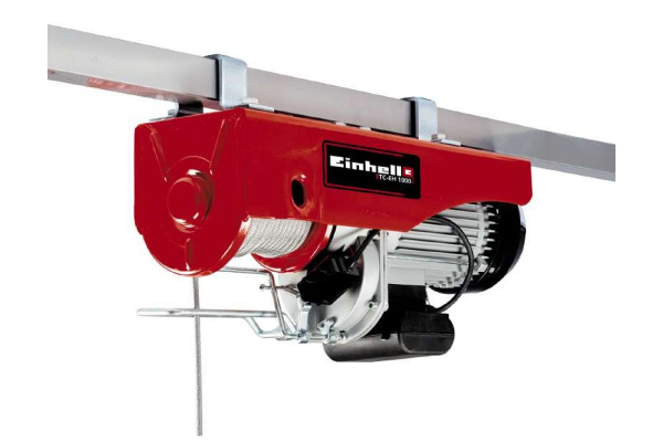 Таль электрическая Einhell TC-EH 1000 (1600Вт, 500/1000кг, трос 18м) 31.95кг
