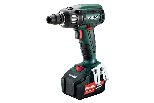 Гайковерт Metabo аккумуляторный SSW 18 LTX 400 BL ( 18V/ 1/2 Li-ion 400НМ, 2акк)