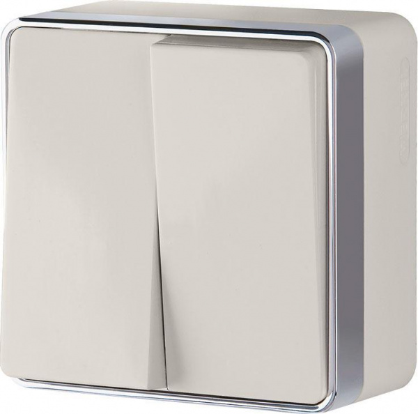 Выключатель Слоновая кость 2кл ОУ Gallant Werkel