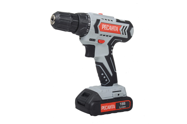 Дрель-шуруповерт аккумуляторная ДА-50Л2-18А Ресанта