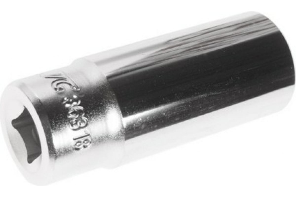 Головка глубокая 6-гранная  3/8" 18мм, длина 63мм JTC /1