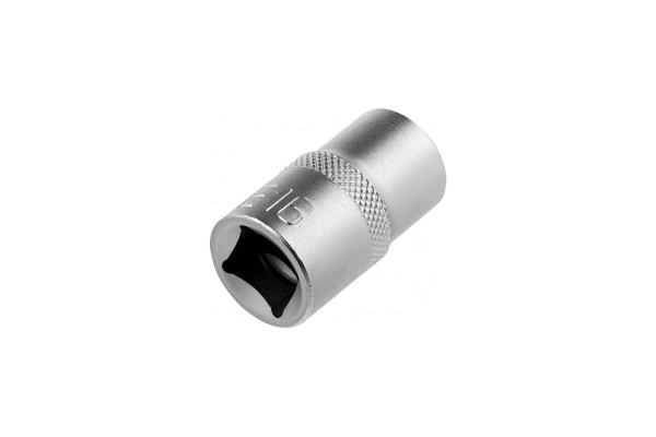 Головка торцевая 1/2, Е16, CrV Stels