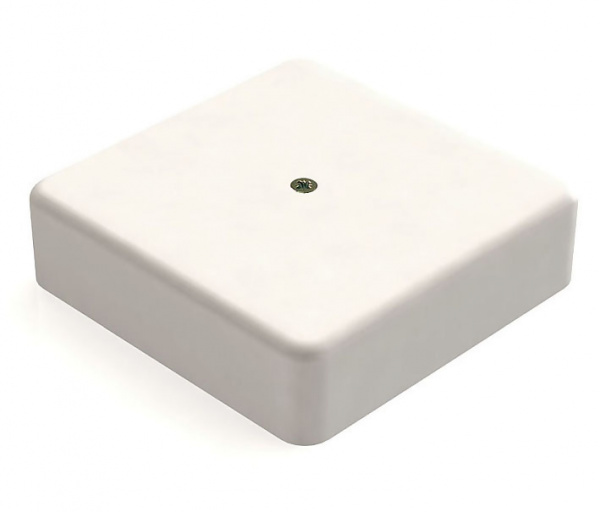 Коробка распределительная TDM ОУ 75x75x20мм Белая IP40