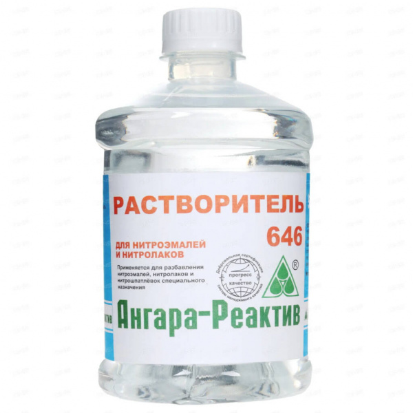 Растворитель 646 0.5л Ангара-Реактив