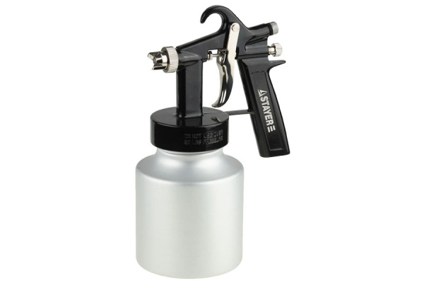 Краскопульт пневматический с нижним бачком 1.0л Stayer