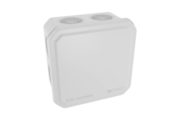 Коробка распаечная DKC с 8+2 кабельными вводами д.25/20 мм, IP55,100х100х50 мм