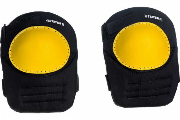 Наколенники защитные, матерчатые с пластиковой накладкой STAYER (2-11197)