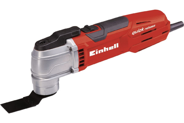 Инструмент мультифункциональный Einhell TE-MG 300 EQ, 300Вт, 22000-40000кол/мин, 3,2 град, Quick, набор оснастки
