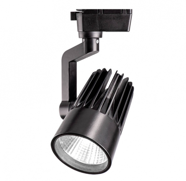 Светильник трековый LED PTR 0140-2 40w 4000K (черный) IP40 Jazzway