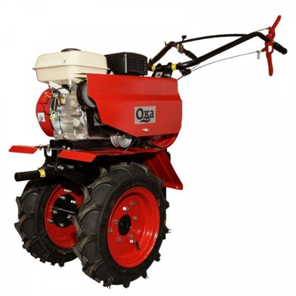 Мотоблок Ока МБ-1Д2М19 (Lifan170F-2A/7л.с.,2F/2R,72х30см,фрезы,колёса 4.0-10) 95кг