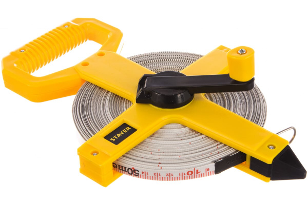 Мерная лента STAYER GEOMax 50 м геодезическая фиберглассовая