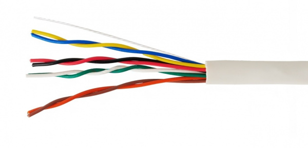 Кабель 8х0,22 мм2 100м (07-108) ES-08-022 ELETEC