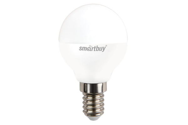 Лампа светодиодная Smartbuy Шар P45 7Вт E14 4000K 27312