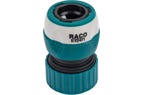 Соединитель быстросъемный RACO COMFORT-PLUS, 3/4”, из ABS-пластика с TPR, для шланга (4248-55235C)