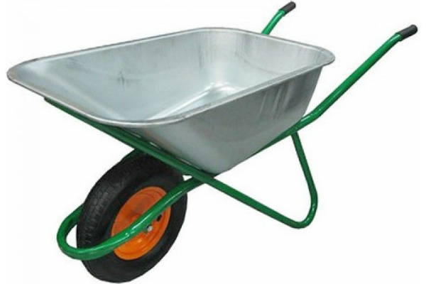 Тачка строительная одноколесная 100л 100л син/113 ZP,