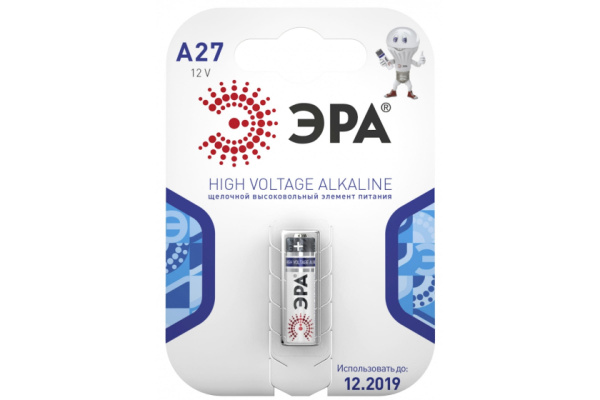 Элемент питания 27A ЭРА