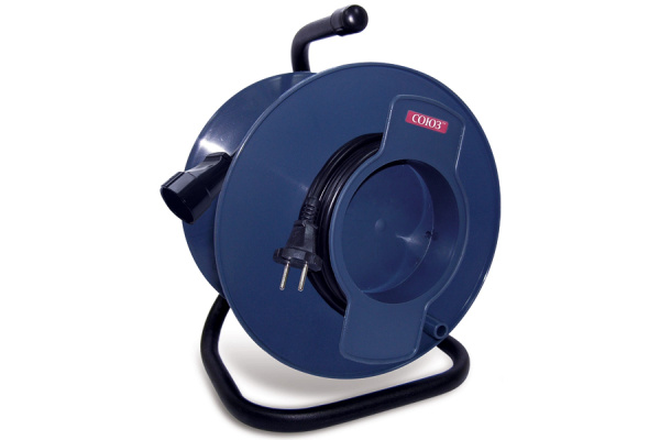 Удлинитель на катушке Союз 1300Вт 1с/з 50м