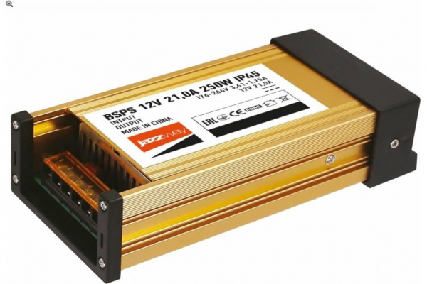 Блок питания Jazzway 12V 250W 21A IP45