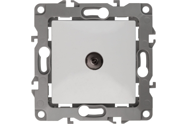 Розетка Белый 1П TV СУ Эра12