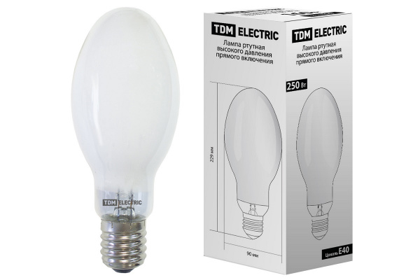 Лампа газоразрядная ДРB 250W E40 TDM