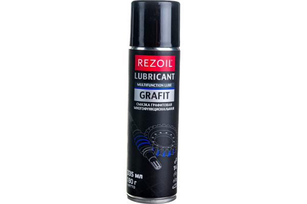 Смазка REZOIL GRAFIT графитовая; аэрозоль, 335 мл